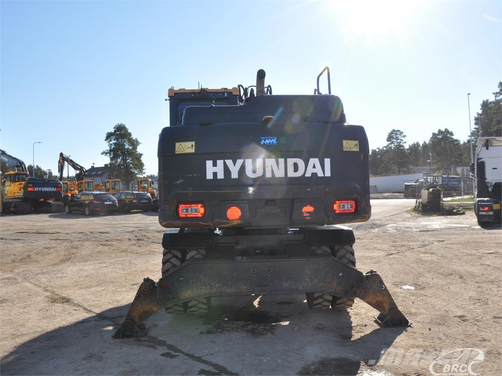 Hyundai HW160 Excavadoras de ruedas