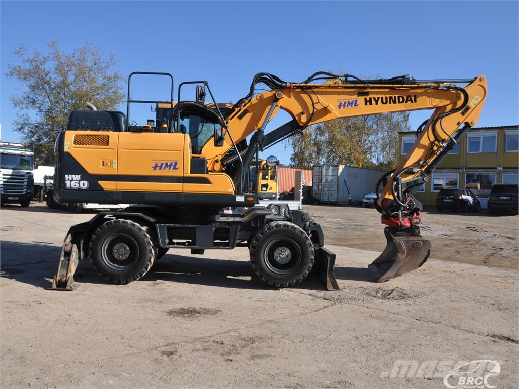 Hyundai HW160 Excavadoras de ruedas