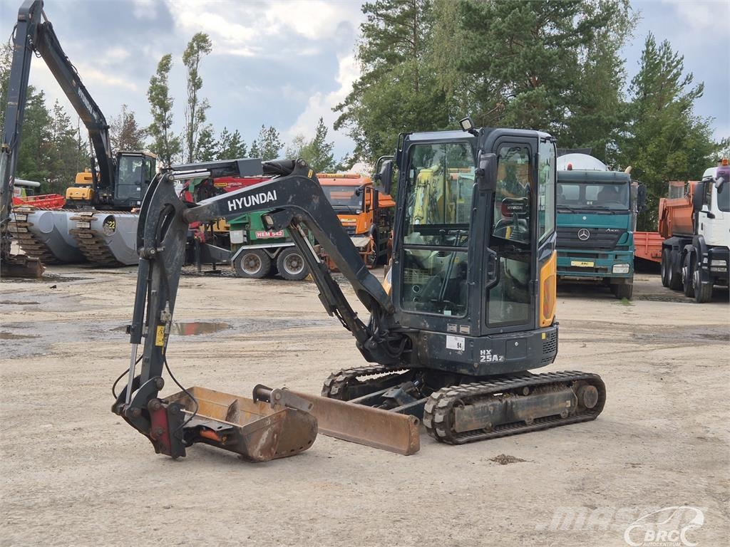 Hyundai HX25A Z Minigravemaskiner