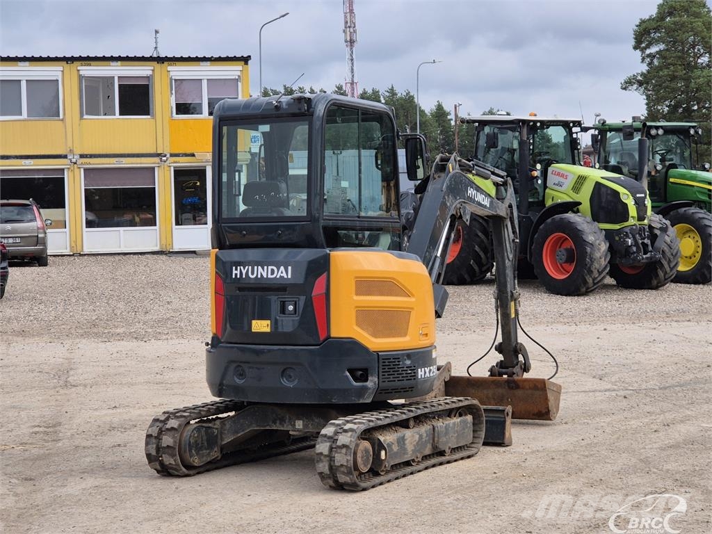 Hyundai HX25A Z Minigravemaskiner