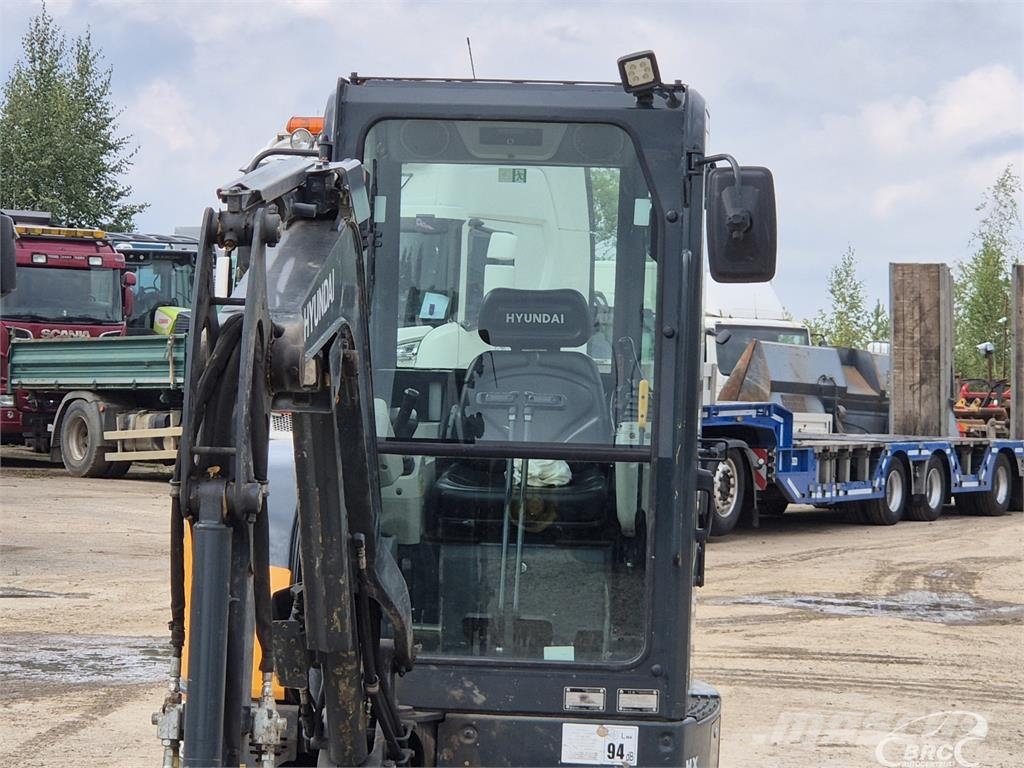 Hyundai HX25A Z Minigravemaskiner
