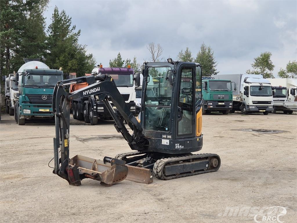 Hyundai HX25A Z Minigravemaskiner