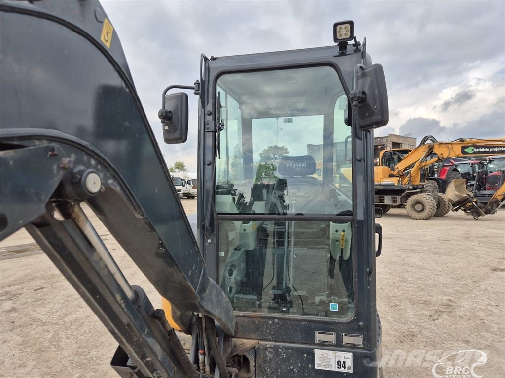 Hyundai HX25A Z Minigravemaskiner