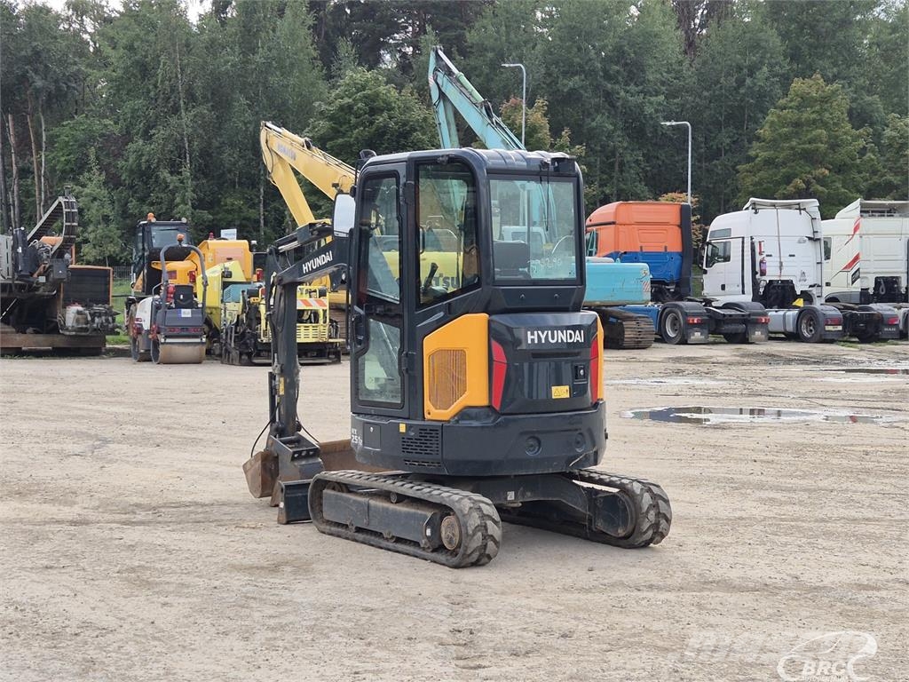 Hyundai HX25A Z Minigravemaskiner