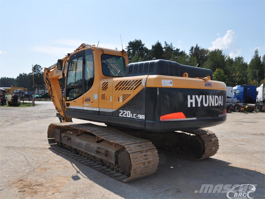 Hyundai R220LC-9A Vikšriniai ekskavatoriai