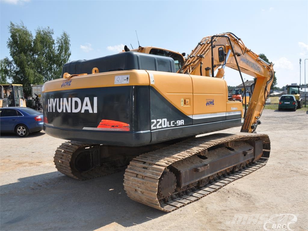 Hyundai R220LC-9A Vikšriniai ekskavatoriai