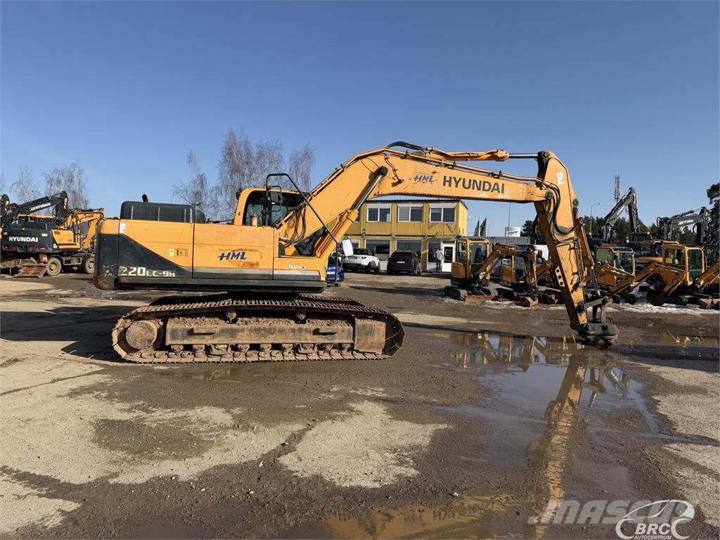 Hyundai R220LC-9A Excavadoras sobre orugas