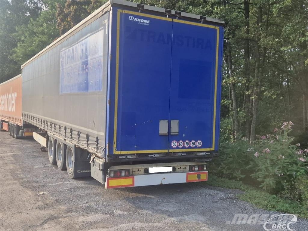 Krone SD Tents puspiekabes
