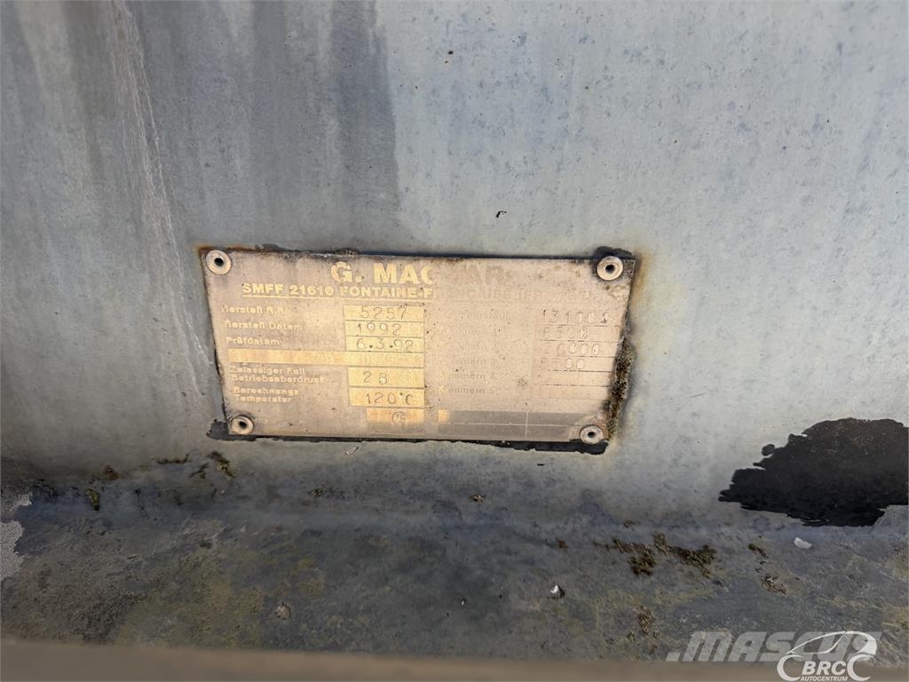 Magyar SR34 EBL Semi remorque citerne