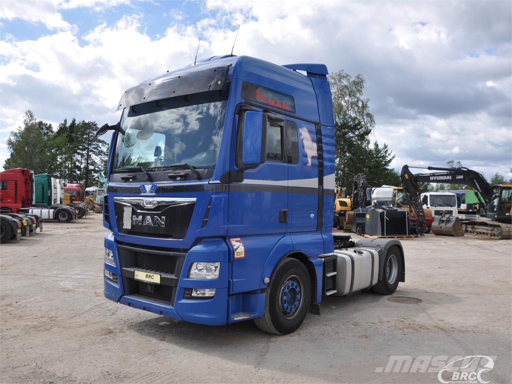 MAN TGX 曳引機組件
