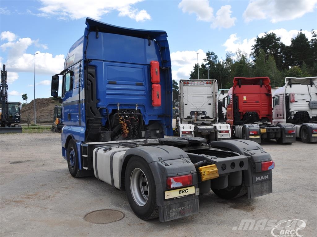 MAN TGX 曳引機組件