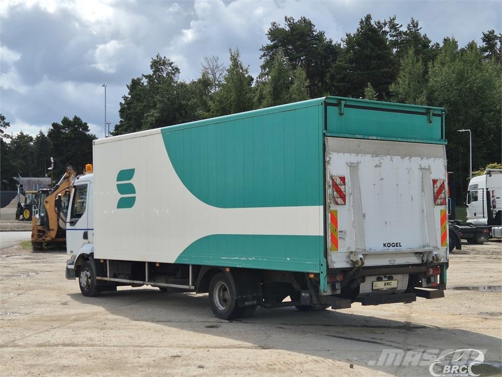 Renault Midlum Camiones con caja de remolque