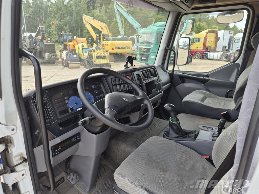 Renault Midlum Camiones con caja de remolque