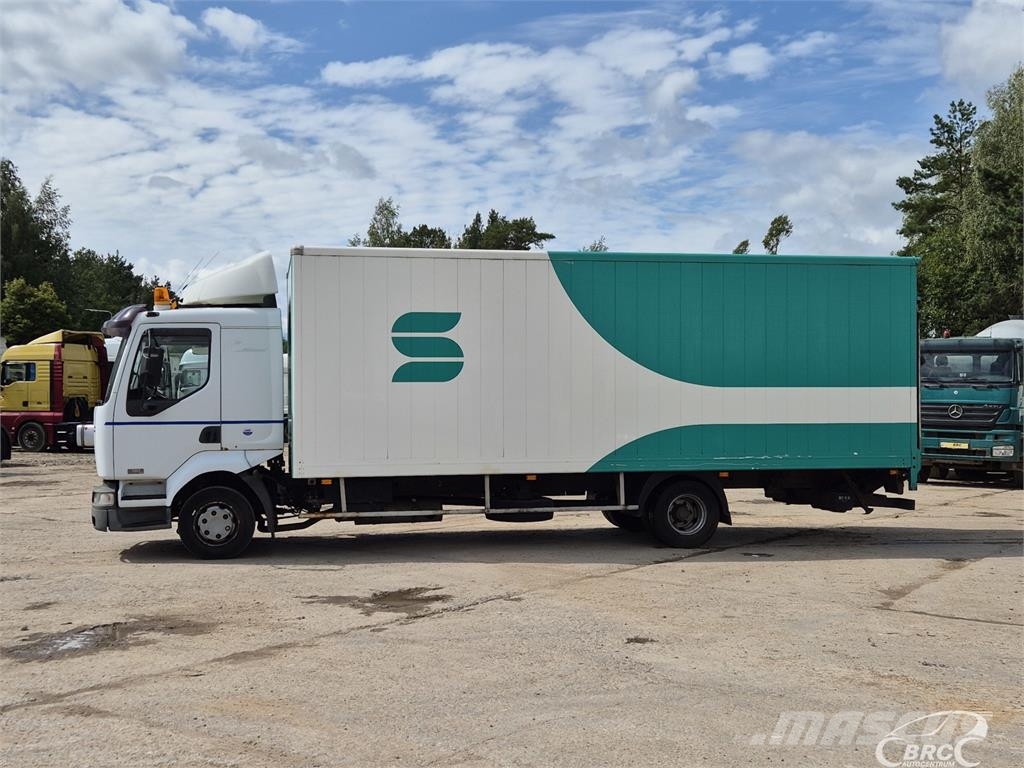 Renault Midlum Camiones con caja de remolque