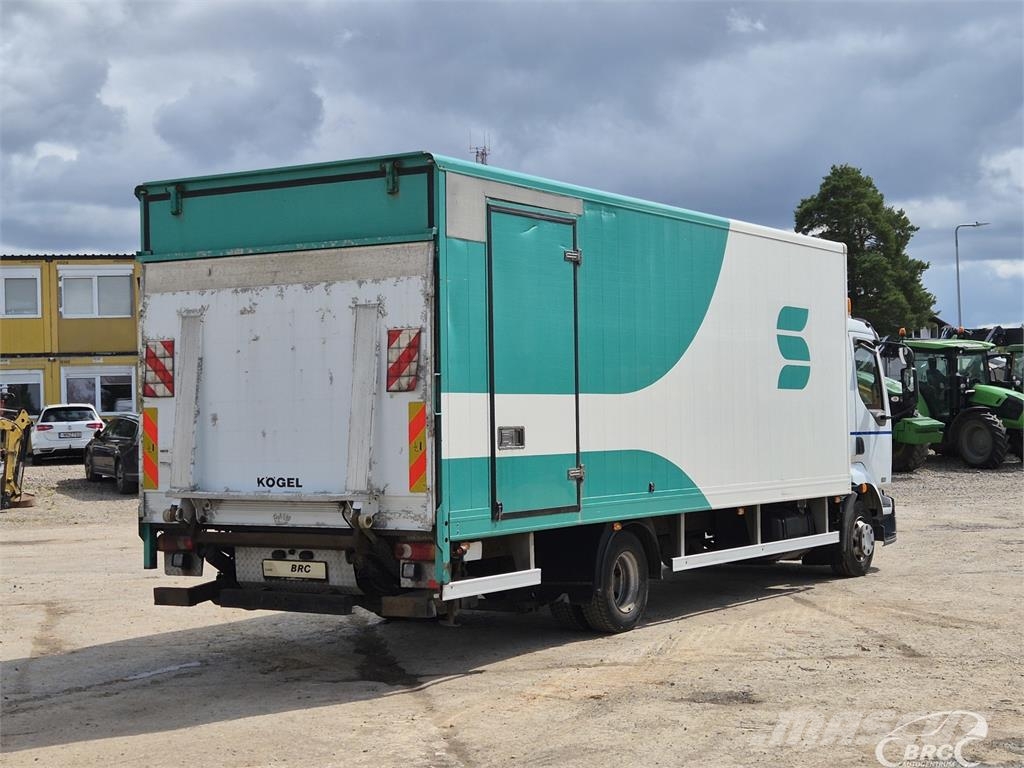 Renault Midlum Camiones con caja de remolque