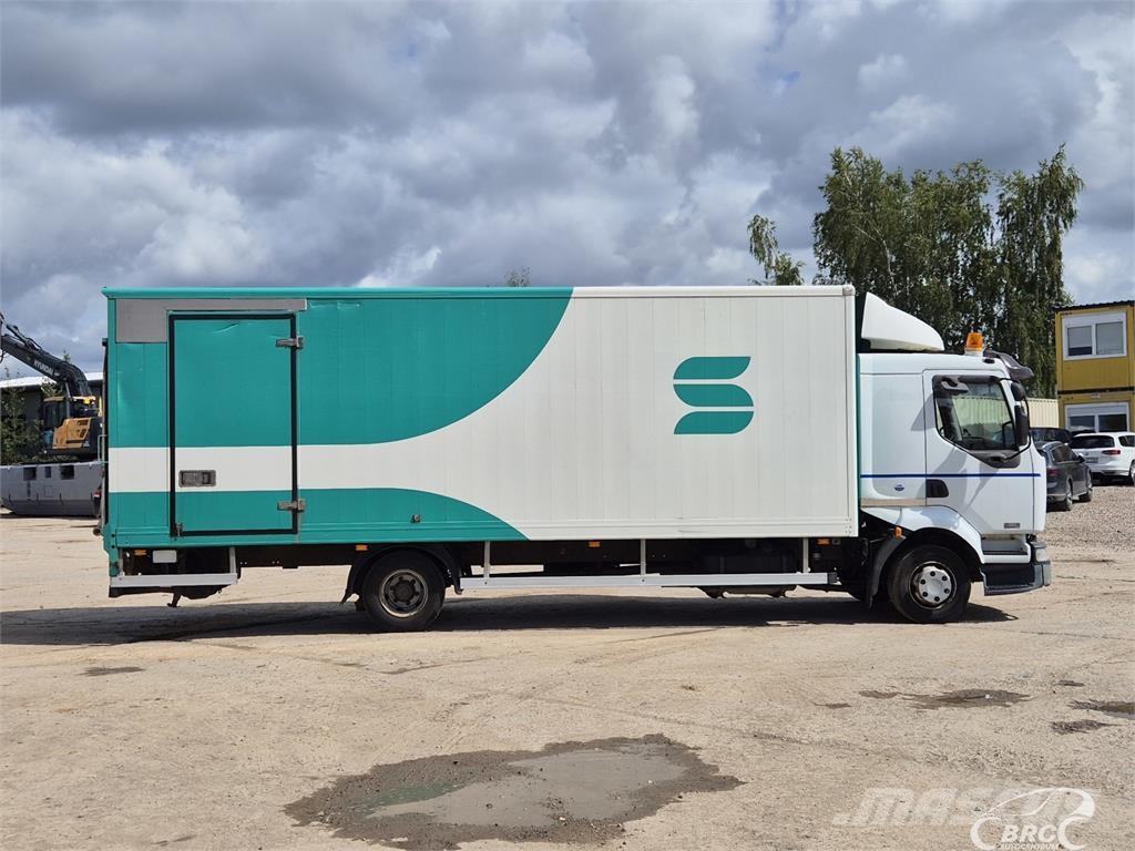 Renault Midlum Camiones con caja de remolque