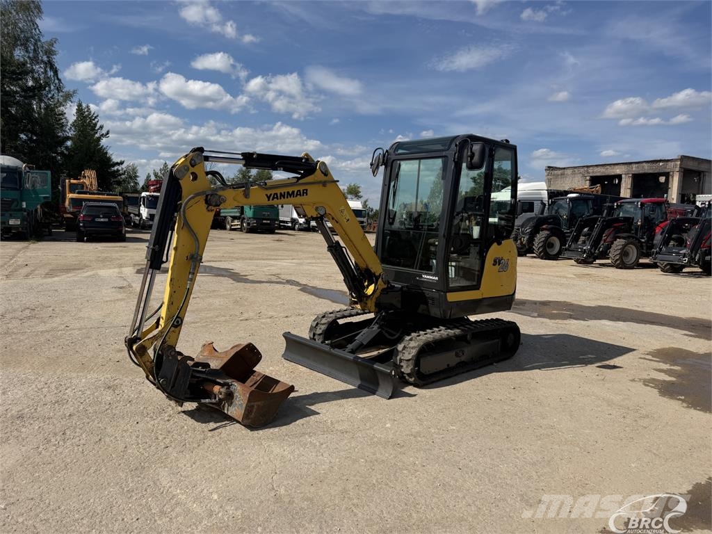 Yanmar SV26 Mini bageri <7t
