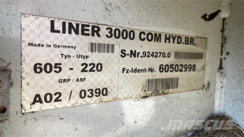 CLAAS Liner 3000 Liner 3000 Τσουγκράνες και χορτοξηραντικές μηχανές