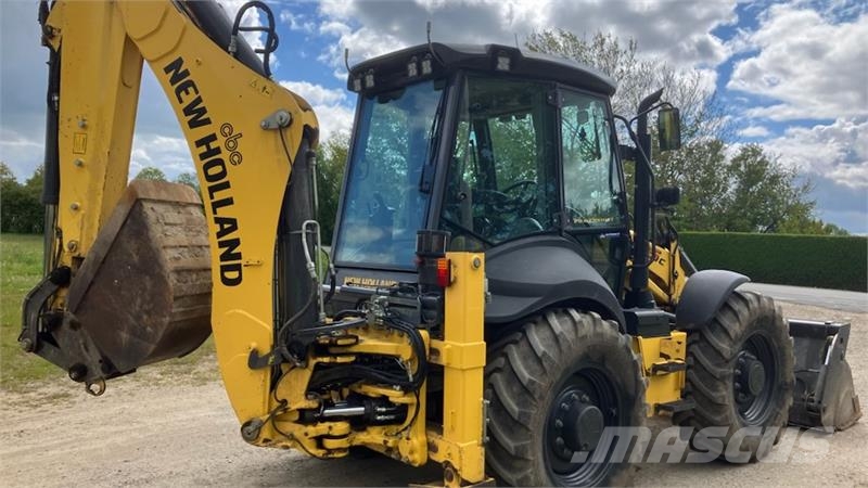 New Holland B115C Sideforskydelig 4 i en Hurtigskift for og ba Backhoe loaders