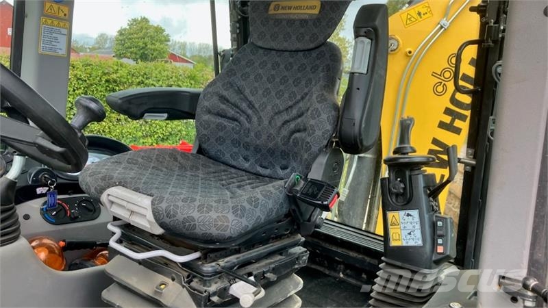 New Holland B115C Sideforskydelig 4 i en Hurtigskift for og ba Backhoe loaders