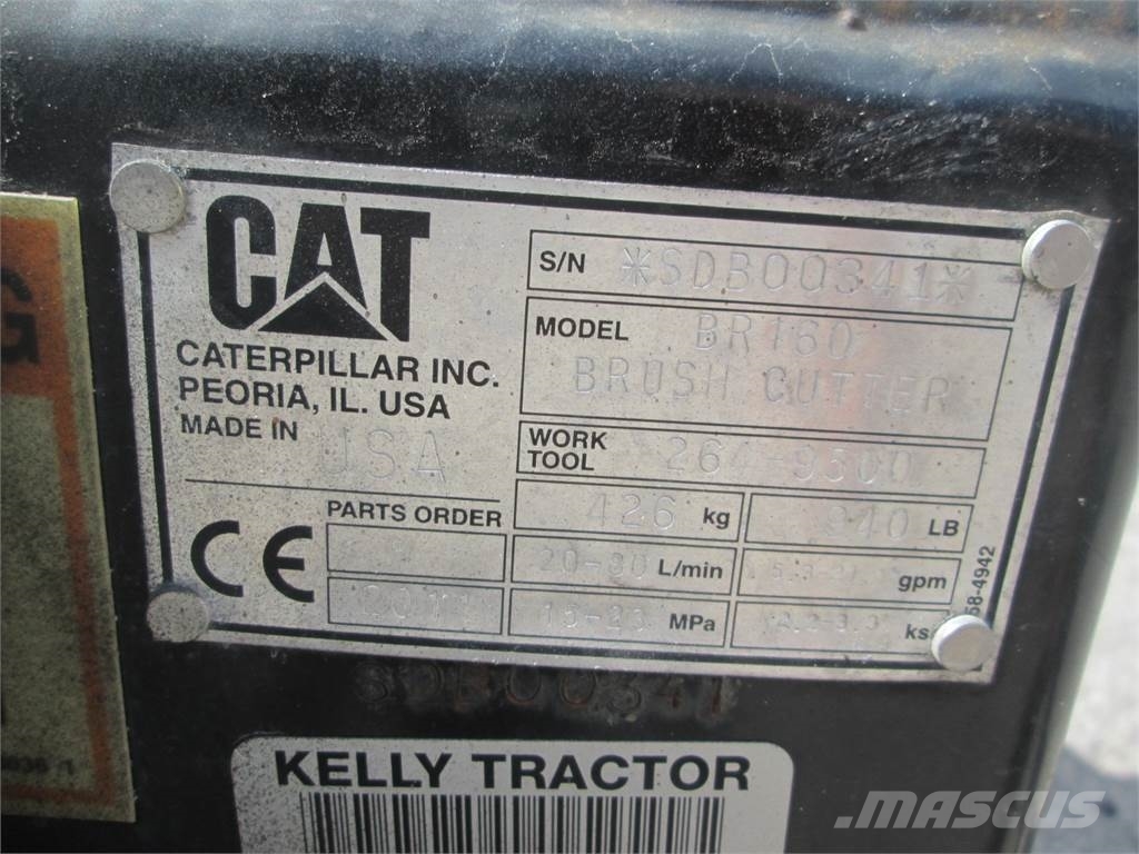 CAT BR160 Muud osad