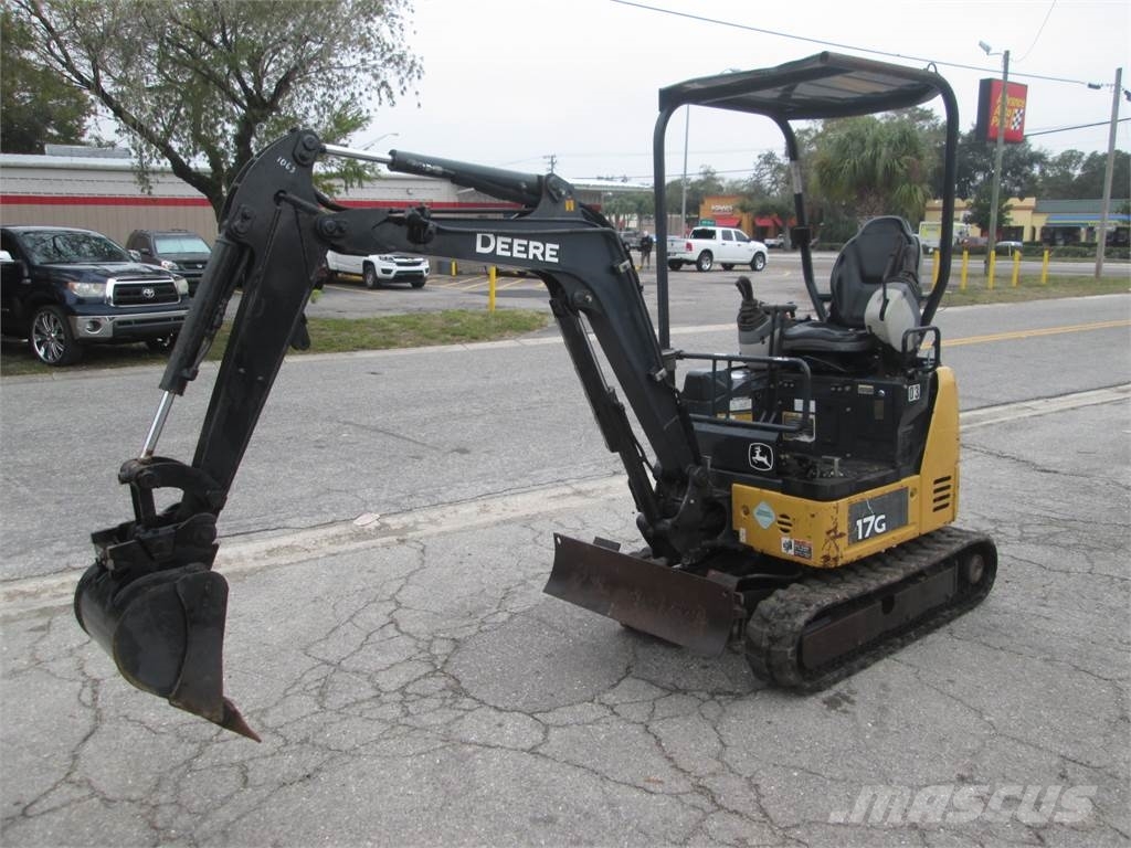 John Deere 17G Mini rýpadla < 7t