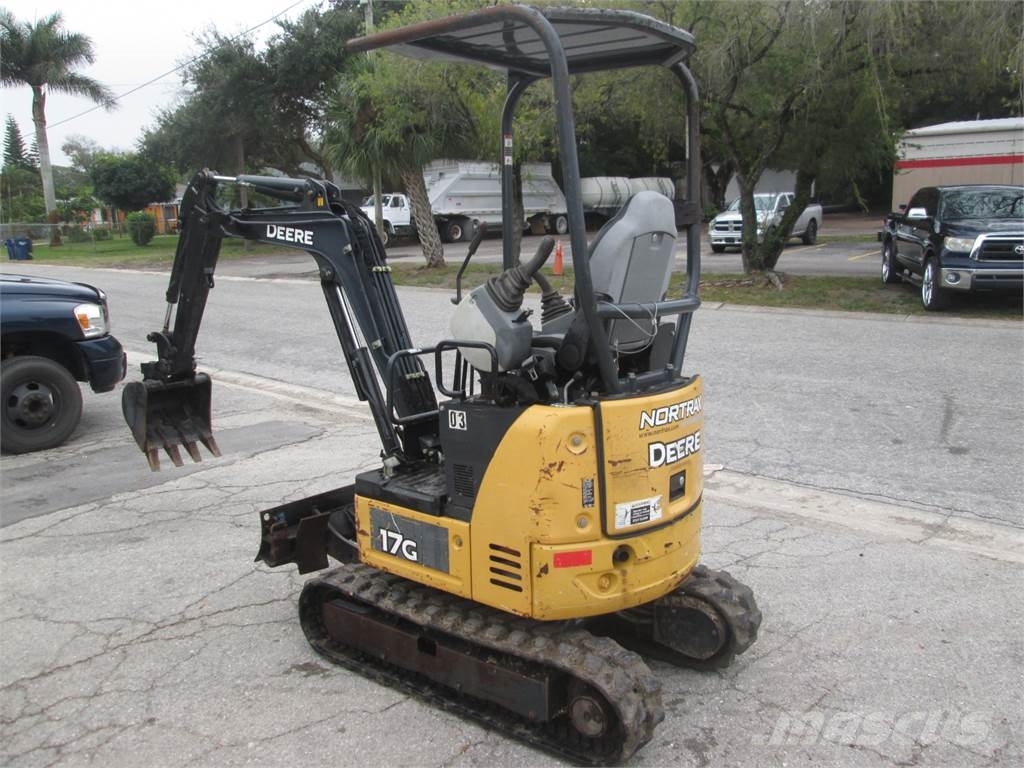 John Deere 17G Mini rýpadla < 7t