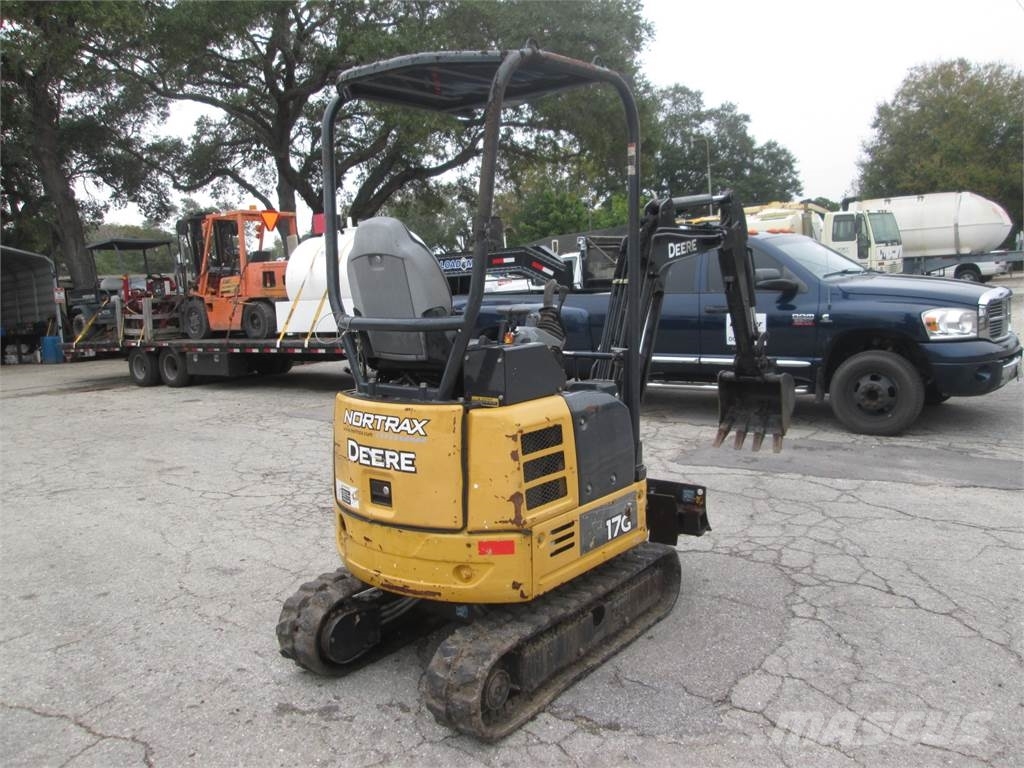 John Deere 17G Mini rýpadla < 7t