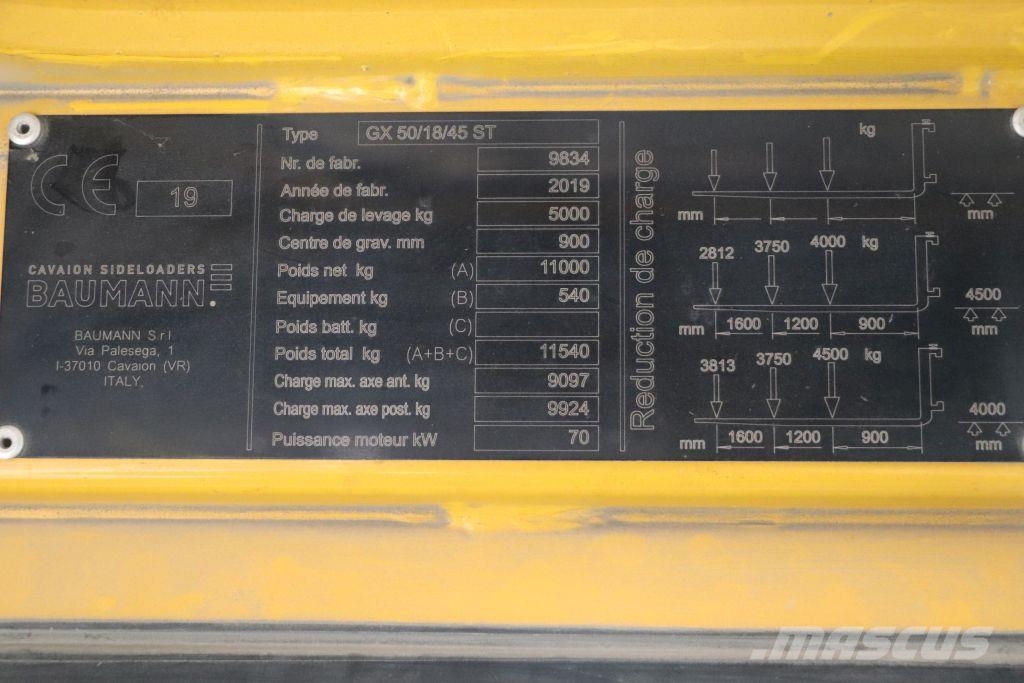 Baumann GX50/18/45 ST Seitenstapler