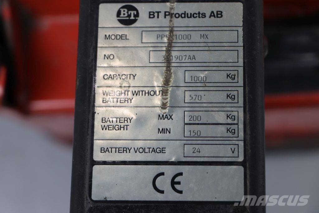 BT PPS1000MX 포크리프트