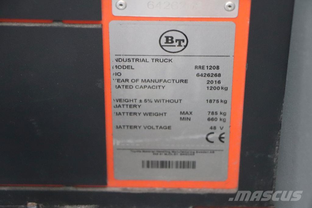 BT RRE120B Schubmaststapler