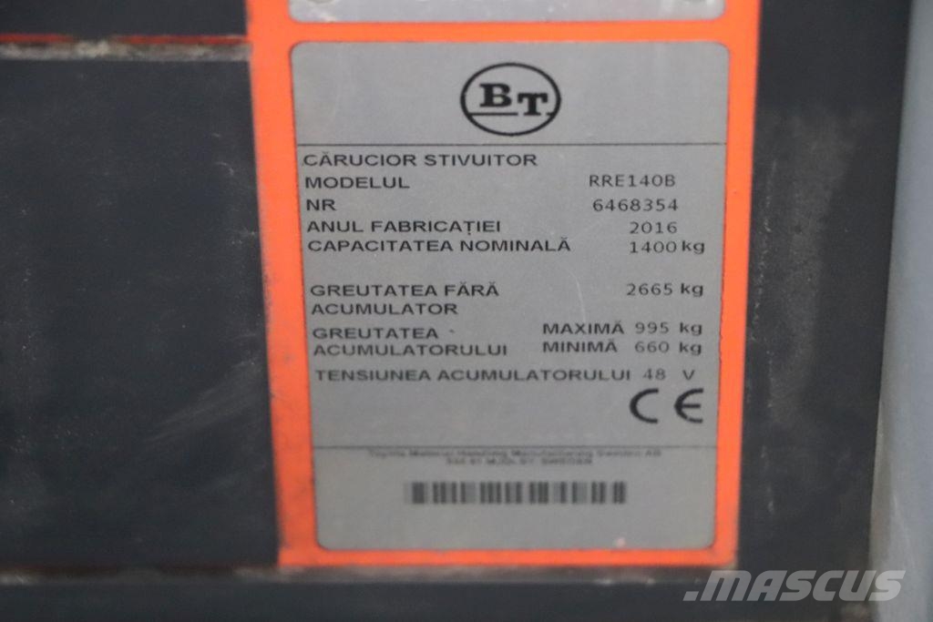 BT RRE140B Viljuškari sa pomičnim stupom