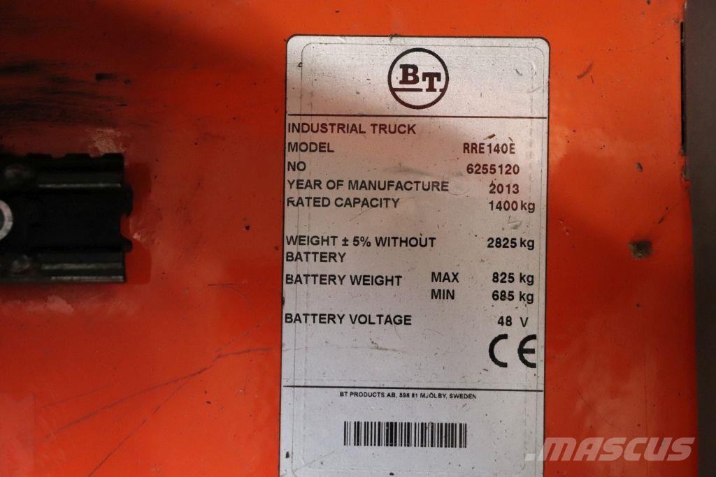 BT RRE140E 리치 트럭