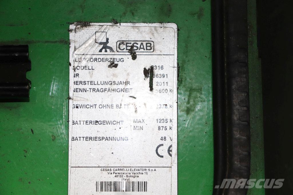 Cesab R316 Schubmaststapler