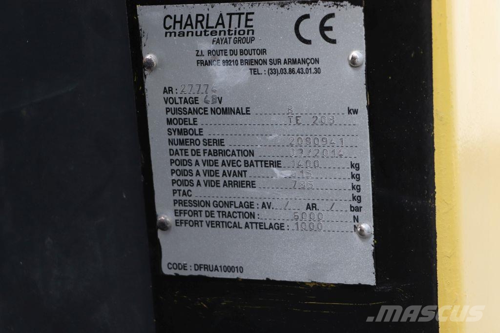Charlatte TE208 견인 트럭