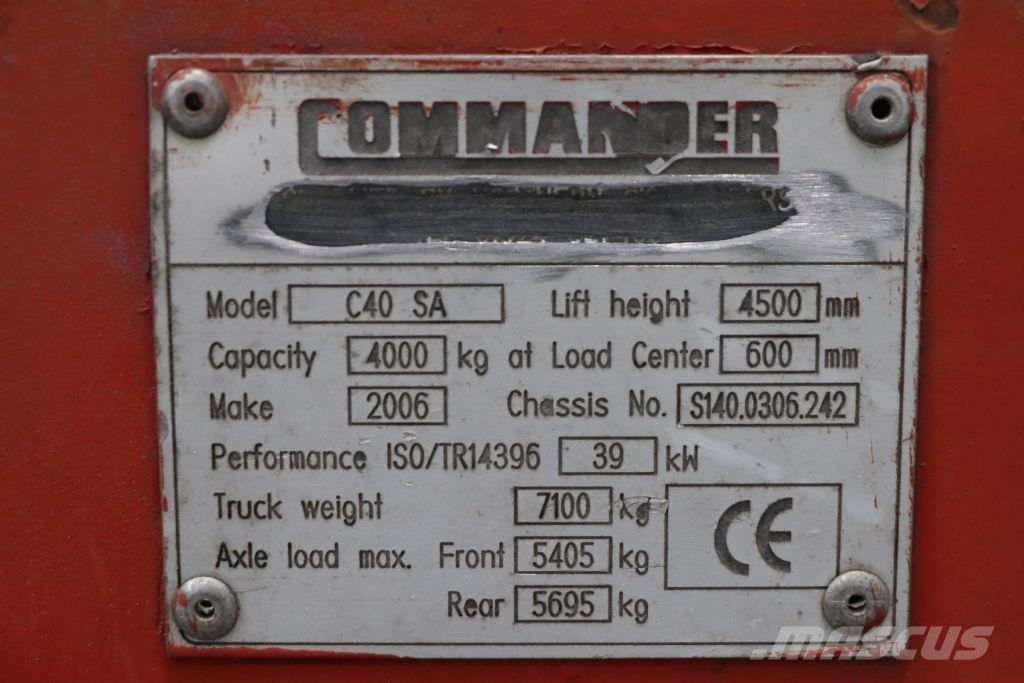 Commander C40SA Seitenstapler