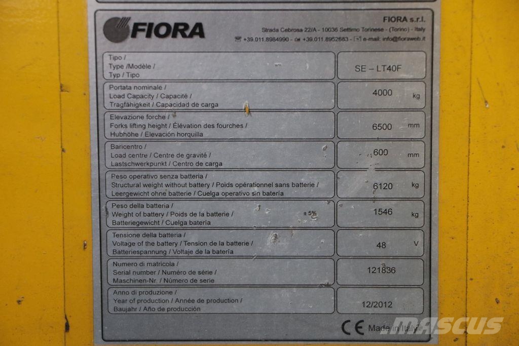 Fiora SE-LT40F Kylkitrukit