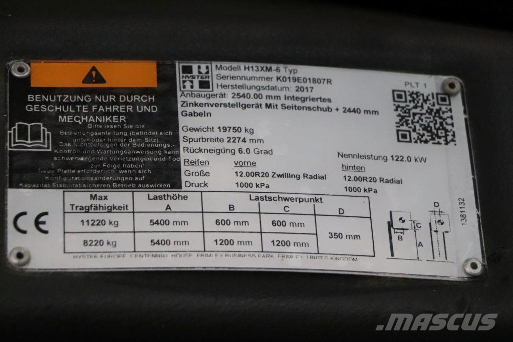 Hyster H13XM-6 Dīzeļa autoiekrāvēji