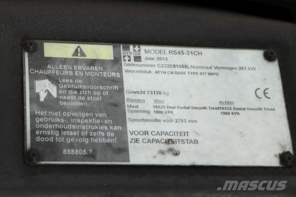 Hyster RS45-31CH Dohvatni viličari