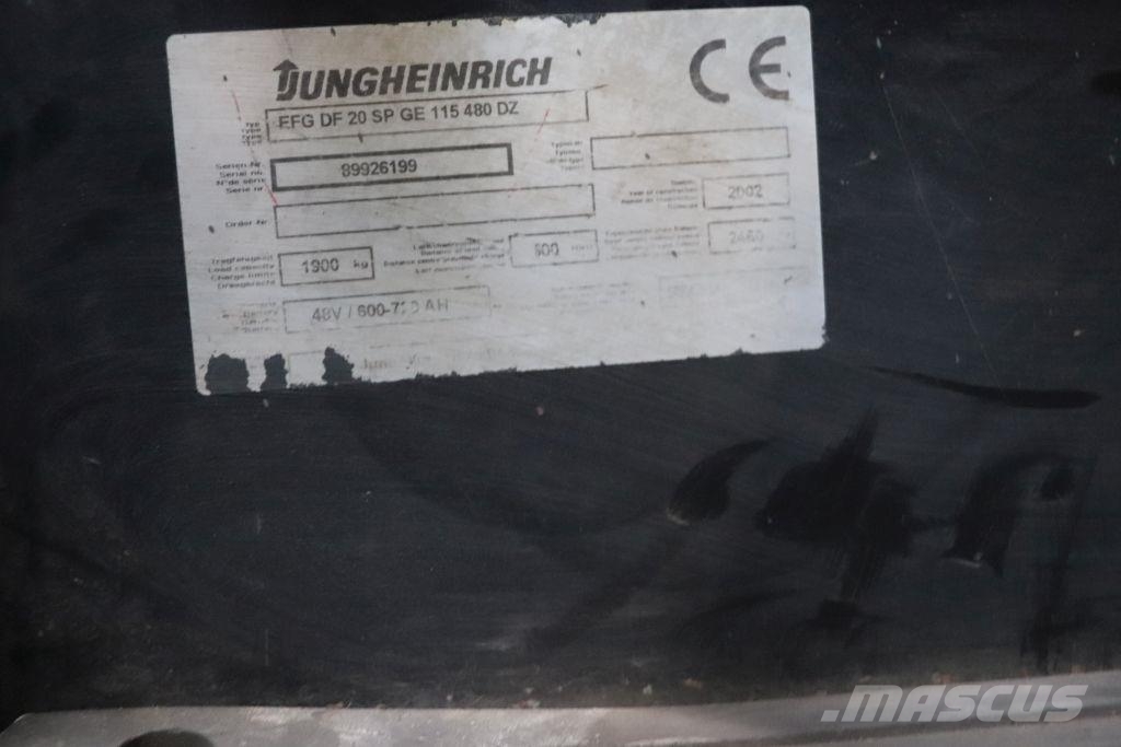 Jungheinrich EFG DF 20 Električni viljuškari