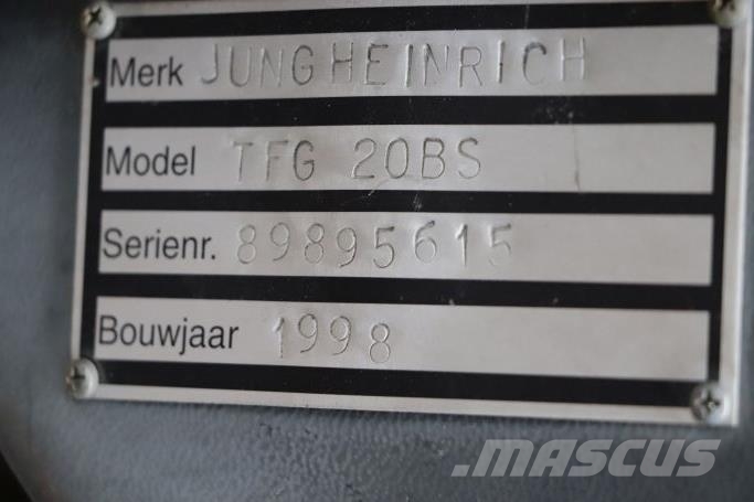 Jungheinrich TFG 20BS LPG forklifts