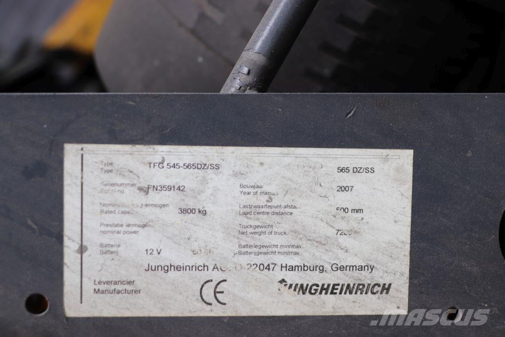 Jungheinrich TFG 545 LPG forklifts