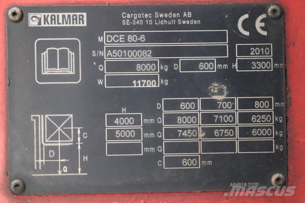 Kalmar DCE 80-6 柴油卡車
