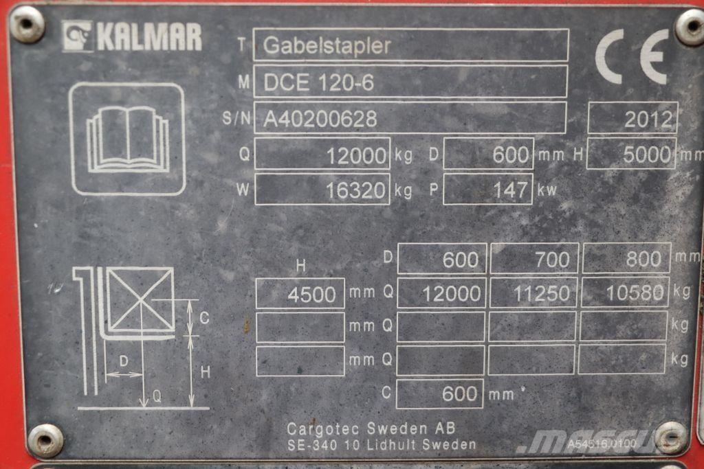 Kalmar DCE120-6 شاحنات الديزل
