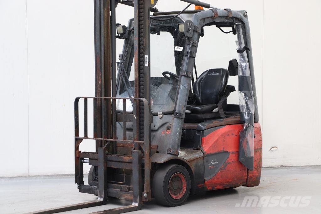 Linde E16C-02 Elektrische heftrucks