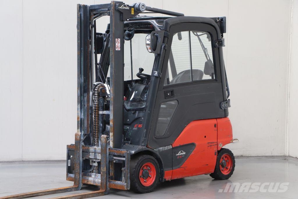 Linde E16P-02 Elektriskie autoiekrāvēji