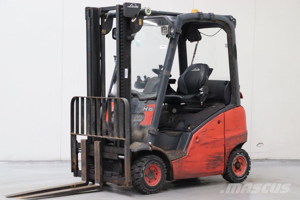 Linde H16 Gāzes autoiekrāvēji (LPG)