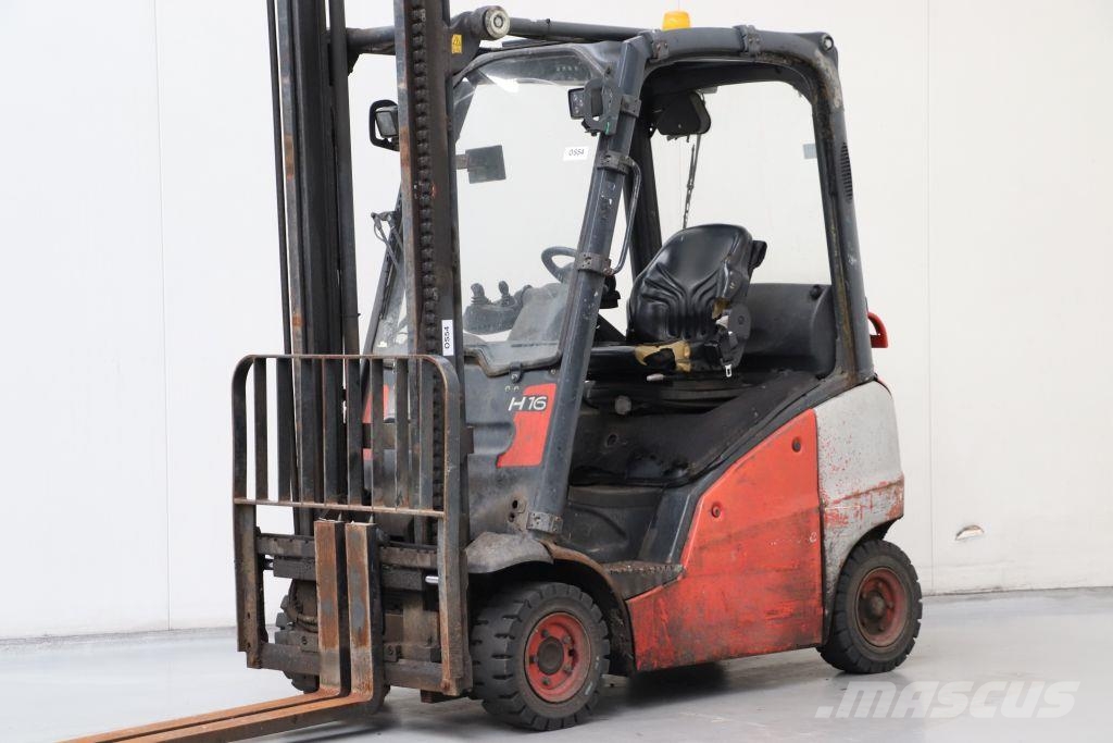 Linde H16T-01 Gāzes autoiekrāvēji (LPG)
