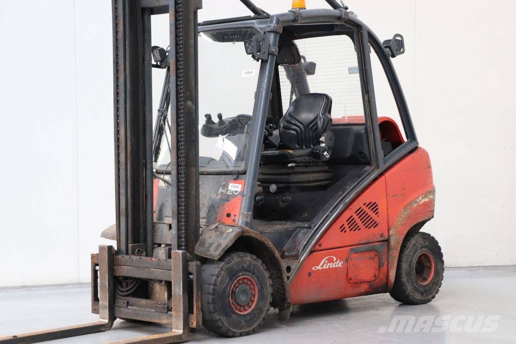 Linde H20T-01 Gāzes autoiekrāvēji (LPG)