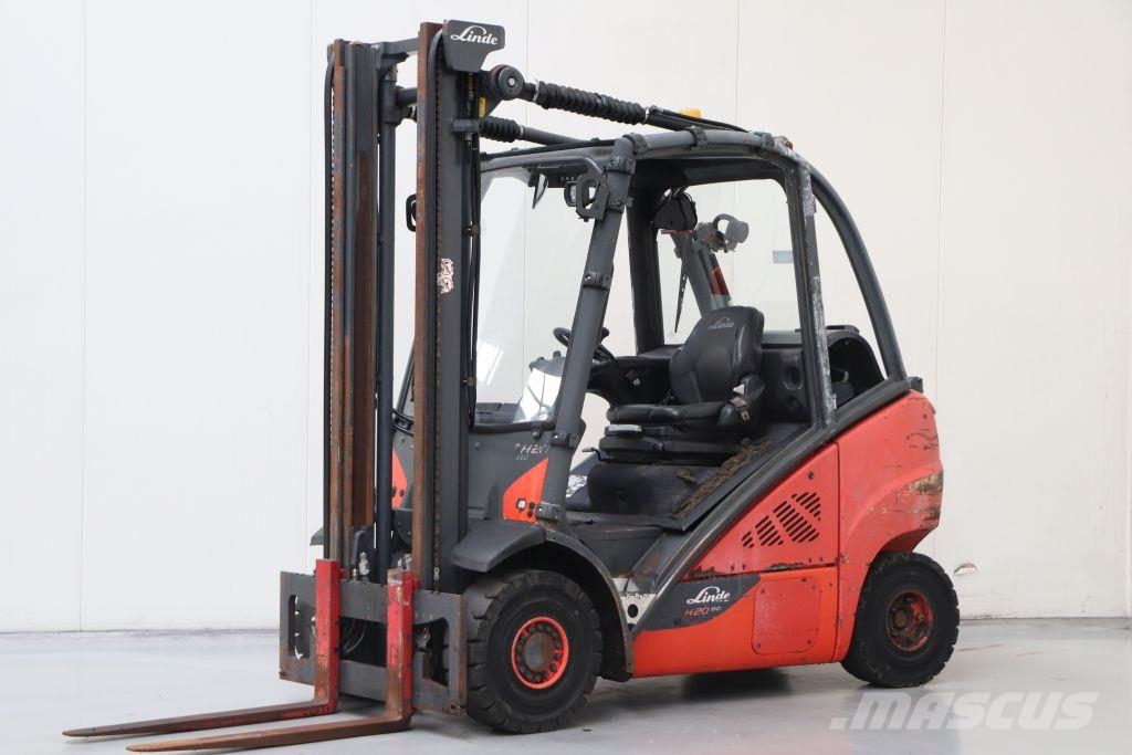 Linde H20T-02/600 LPG forklifts
